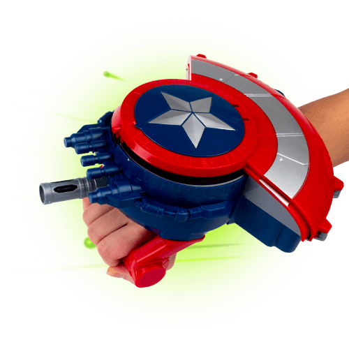 GELBLASTERZ SHIELD SHOOTER CAPTAIN AMERICA - Blasterz.eu