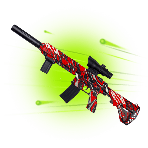 GELBLASTERZ Z16 SPEEDSTRIKE RED CAMO - Blasterz.eu